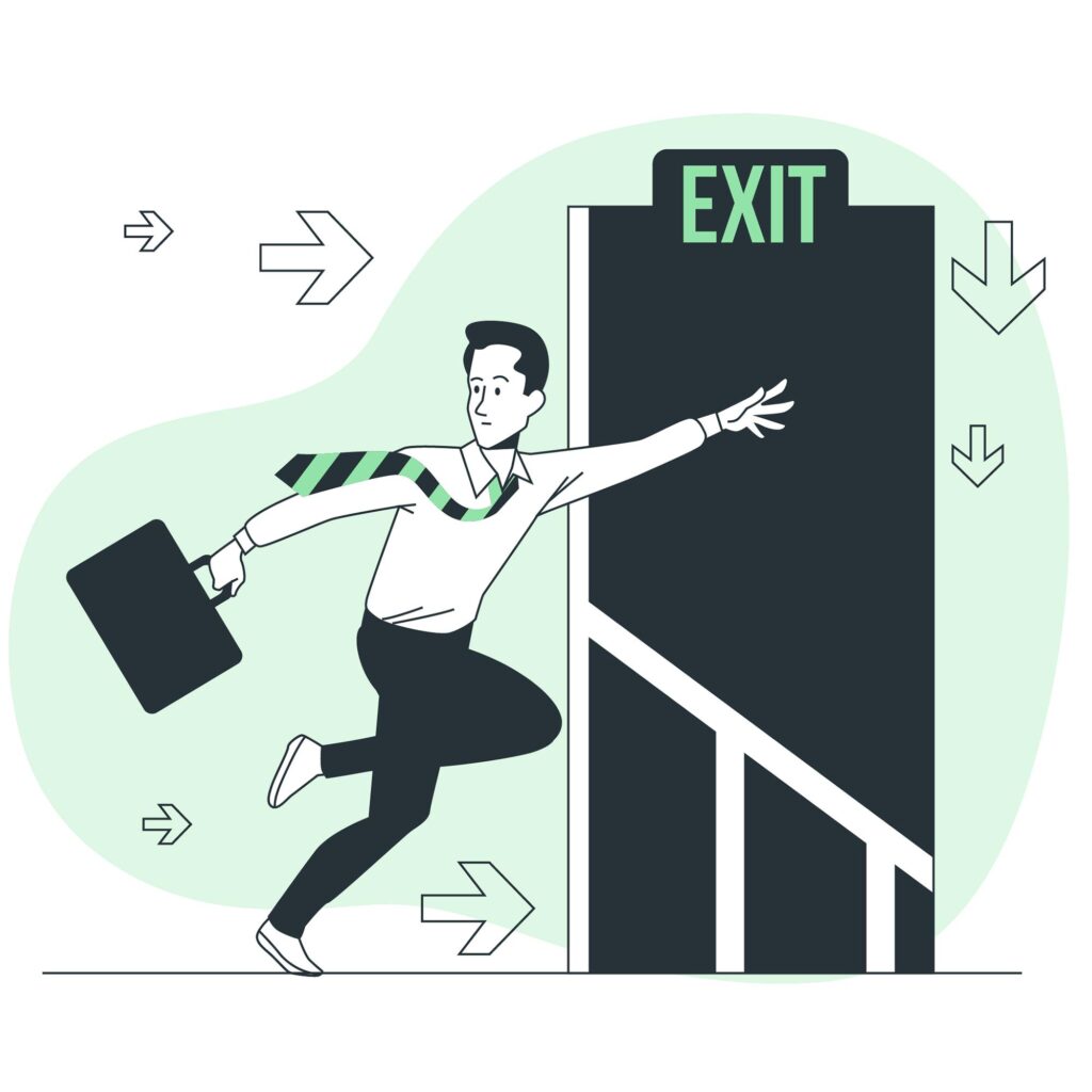 Exit strategy