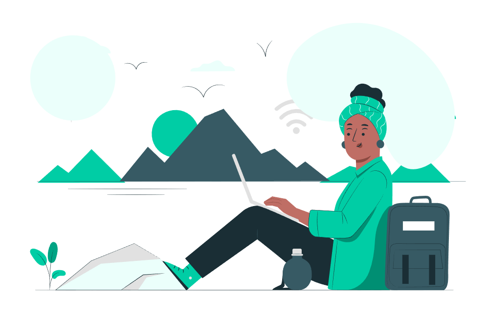 Build a startup while traveling as a digital nomad.